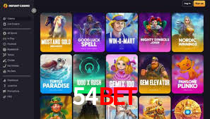 Welcome Bonus 54bet